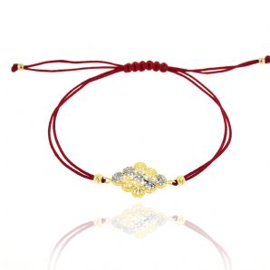  B098-14K 0,98 GRAM Çiçek Kadın Bileklik